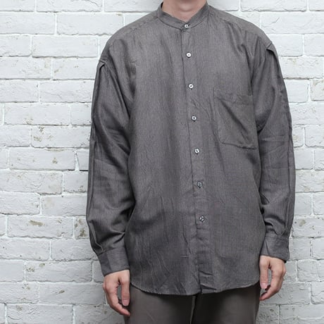 Rayon No collar L/S Shirt