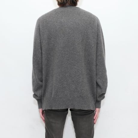 Cashmere V-Neck Knit Sweater MADE IN ENGLAND
