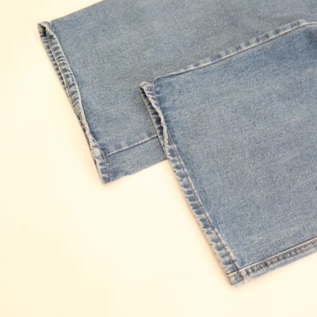 Wide Denim Cargo Pants