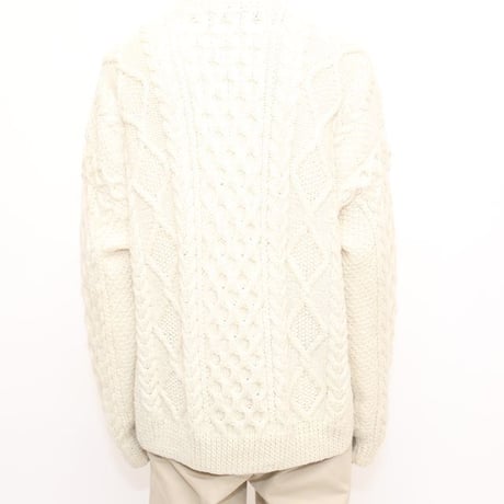 Vintage Cable Knit Cardigan