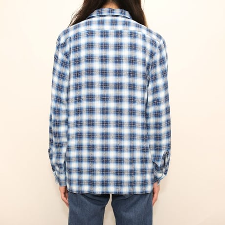 60s Sandy Mac Donald Open Collar Rayon Shirt