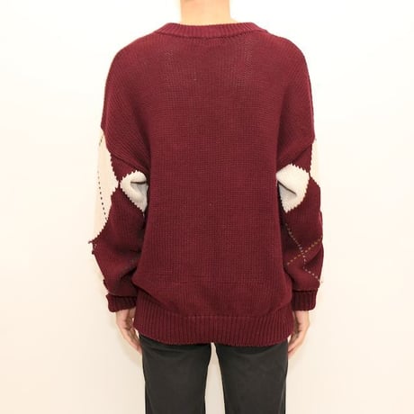 Ramie×Cotton Knit Sweater