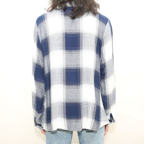 Rayon Checked Pattern Shirt