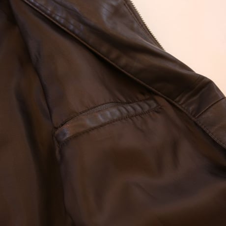 Eddie Bauer Brown Lambskin Jacket