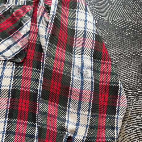 70s BIG MAC Cotton Heavy Flannel Shirt