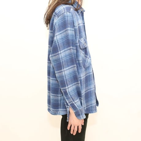 80s Cotton Heavy Flannel Shirt MADE IN USA