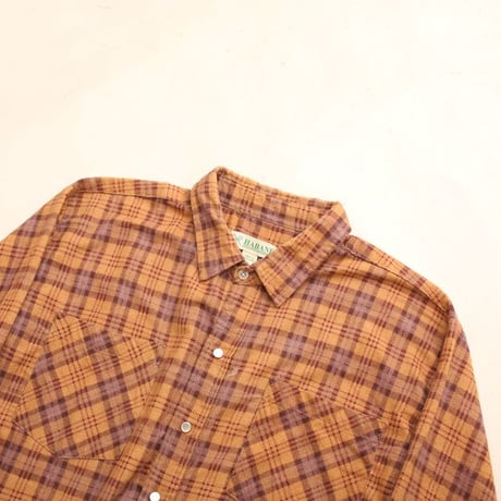 Plaid Print Flannel Shirt
