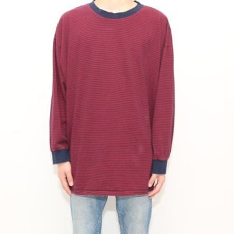 Border L/S T-Shirt