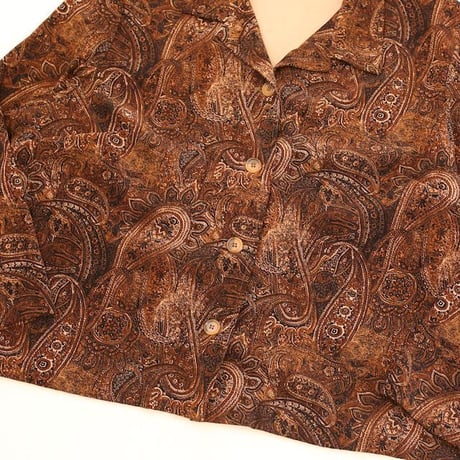 Vintage Paisley Pattern Loose Jacket