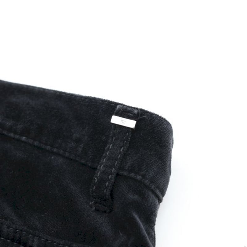 Dior Homme Black Velour Flared Pants 05A/W | St Dior Homme Black Velour Flared Pants 05A/W | St