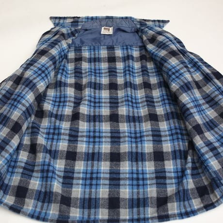 70s Montgomery Ward Wool Plaid Loop Shirt