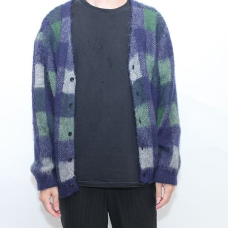 Vintage Mohair Knit Cardigan