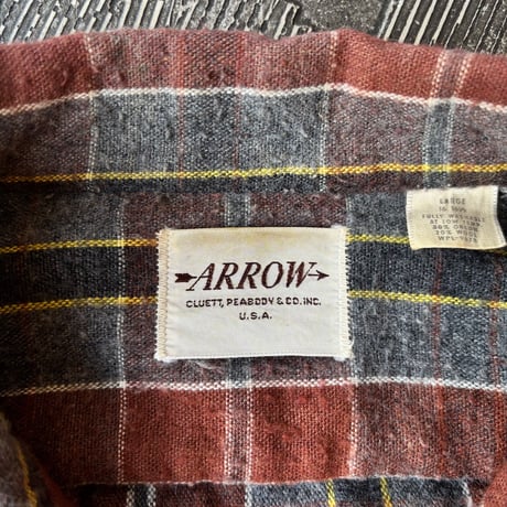 60's Arrow Open Collar L/S Shirt