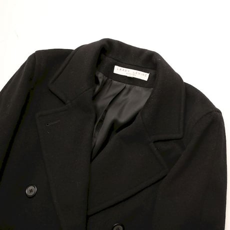 Double Breasted Wool Long Coat
