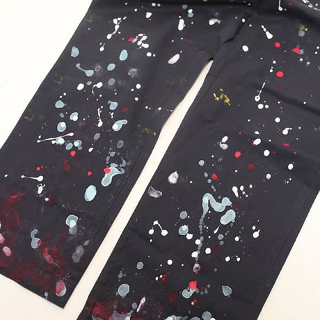 Mix Colors Painted Pants