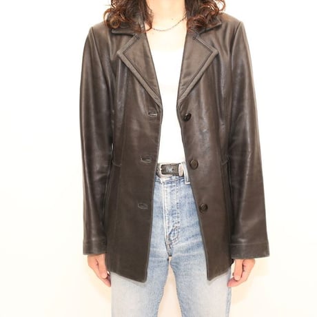 AVANTI Black Leather Jacket