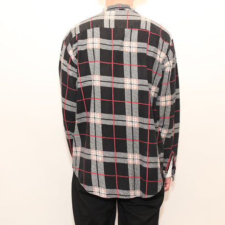 70s Vintage Flannel Check L/S Shirt