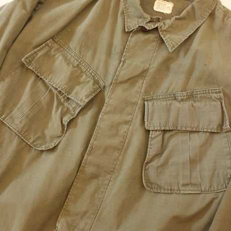 60's U.S.ARMY Jungle Fatigue Jacket 4th