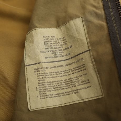 US Army Ecwcs Gore Tex Parka