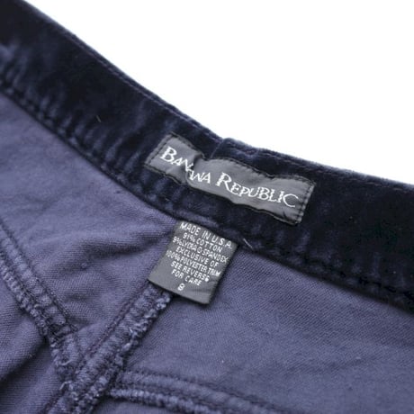 Velour Pants Skinny Fit