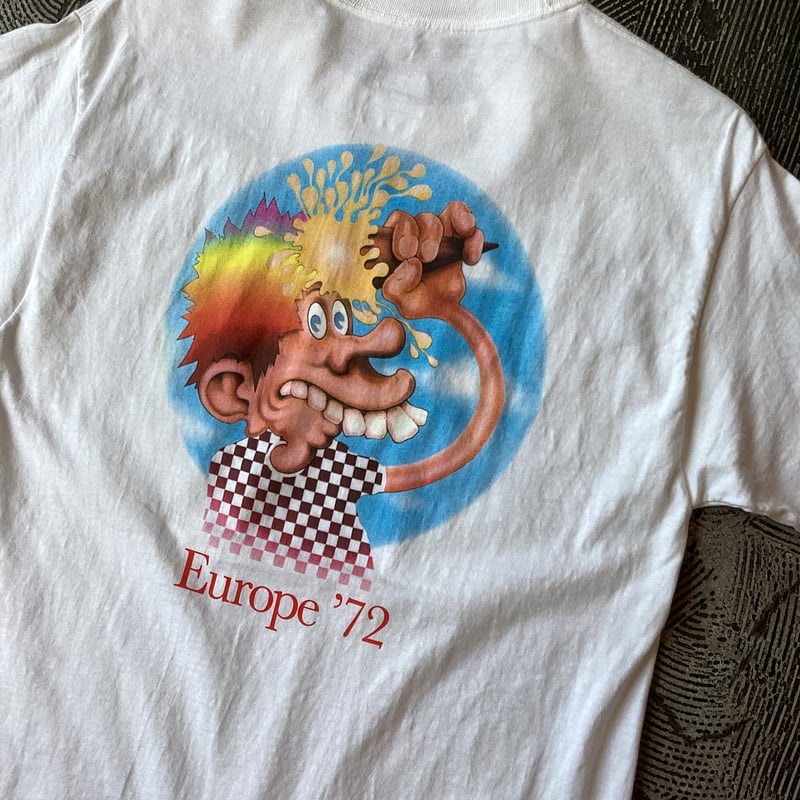 Grateful Dead EU '72 Tour Tシャツ/ M Grateful Dead 