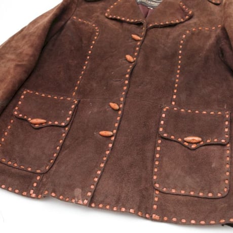MONTGOMERY WARD  Suede Leather Jacket