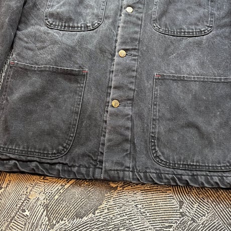 90s LA GATE Coverall Black Denim Coverall Jacket MADE IN USA