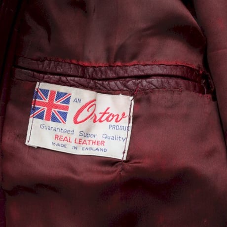 Vintage Leather Jacket  MADE IN ENGLAND