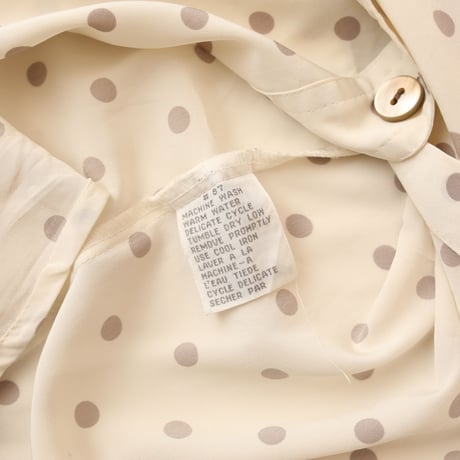 Dot Pattern L/S Shirt