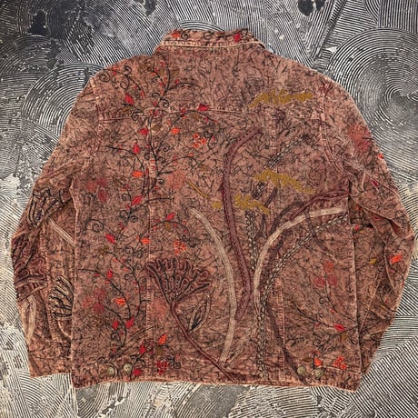 Chico's Design Embroidery Tracker Jacket