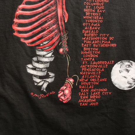 Metallica Godsmack Madly In Anger Concert Tour T-Shirt