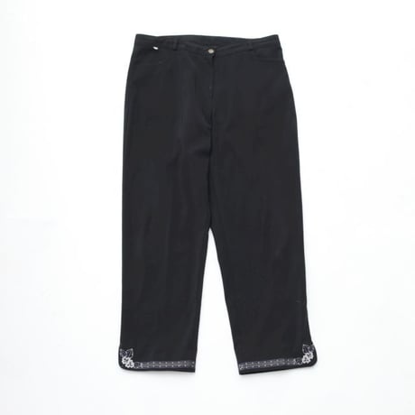 Embroidery Slacks