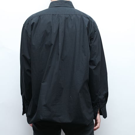 Embroidered Black L/S Shirt