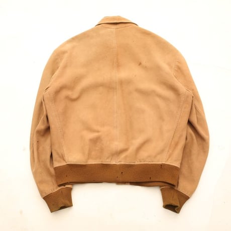 Vintage Nubuck Leather Jacket