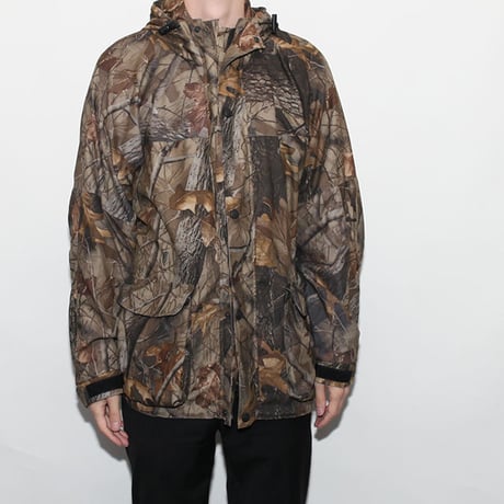 Tree Camouflage Nylon Jacket