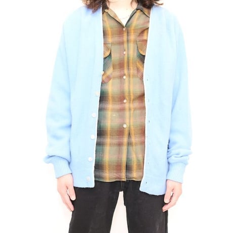 70's Lord James Acrylic Knit Cardigan