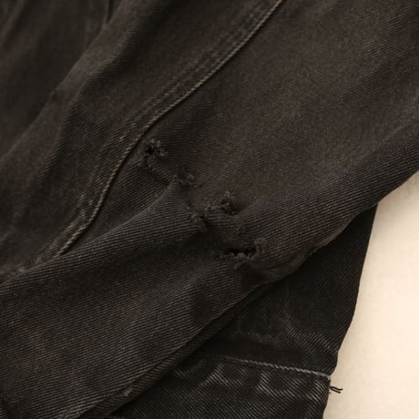 Black Denim Trucker Jacket