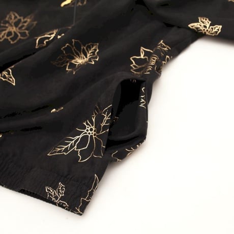 Fake Suede Flower Pattern Jacket