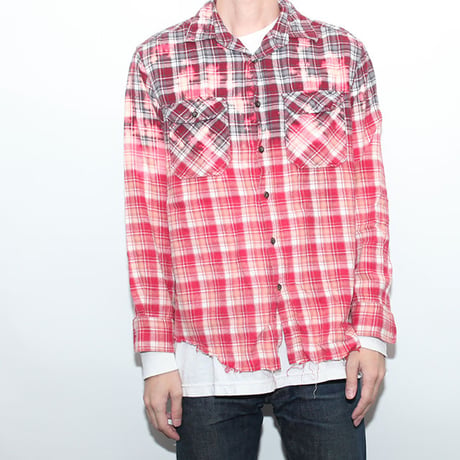 Hard Bleach Flannel L/S Shirt