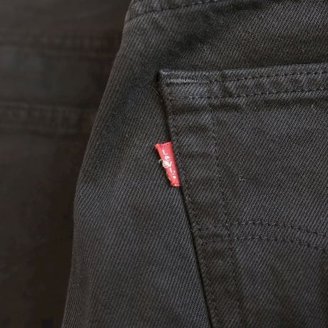 Euro Levi's 501 Black Denim Pants