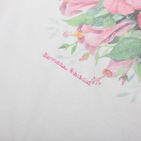 C.Holding Bermuda Hibiscus Art T-Shirt
