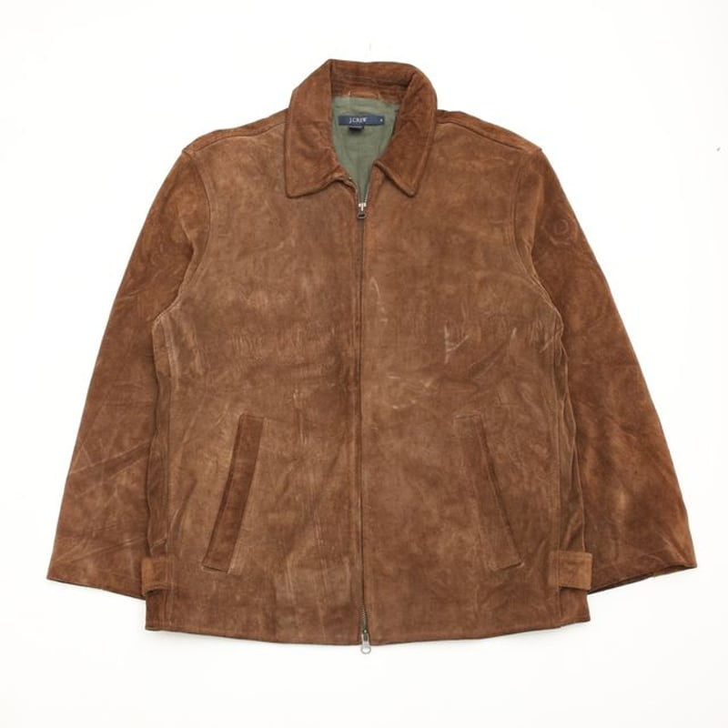 J CREW スエード レザー カーコート ジャケット J CREW スエード レザー カーコート ジャケット