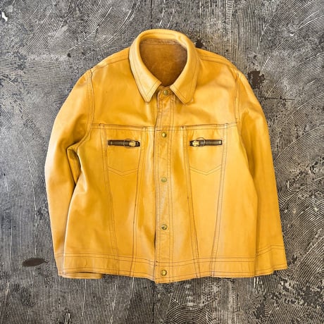 Suede Trucker Jacket Reversible