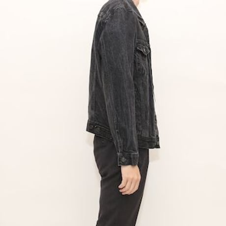 Levi's Black Denim Track Jacket