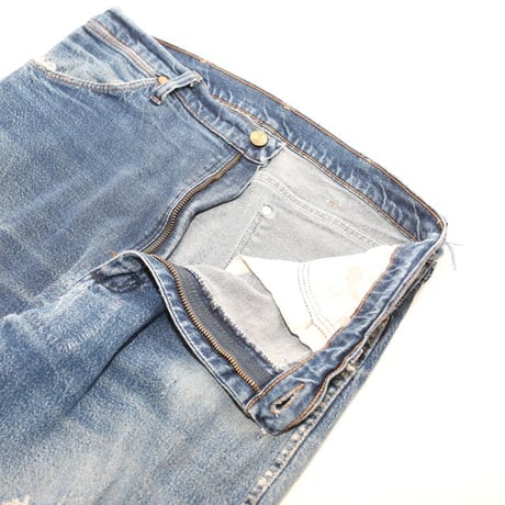 Wrangler 947STR Damaged Denim Pants