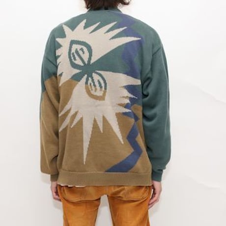 Vintage Cotton Knit Cardigan