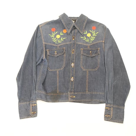 Embroidery Denim  Jacket