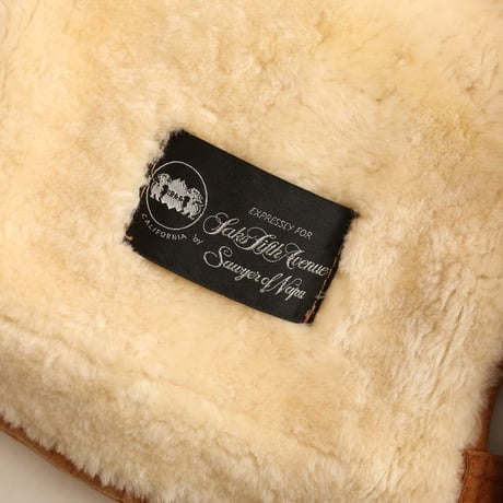 Saks Fifth Avenue Mouton Jacket