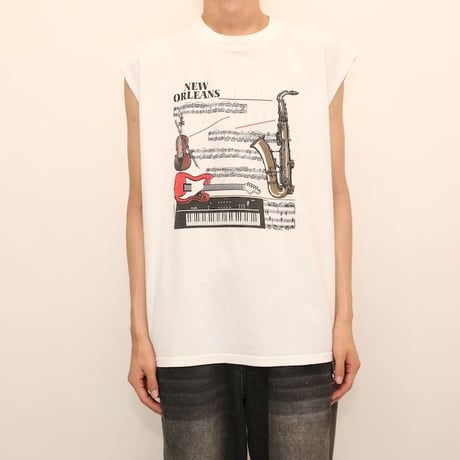 New Orleans Music Sleeveless T-Shirt