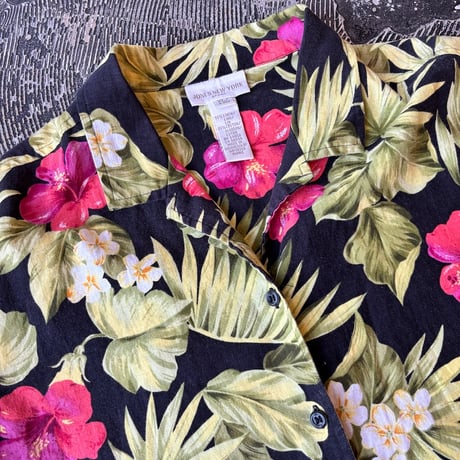 Linen × Cotton Aloha S/S Shirt